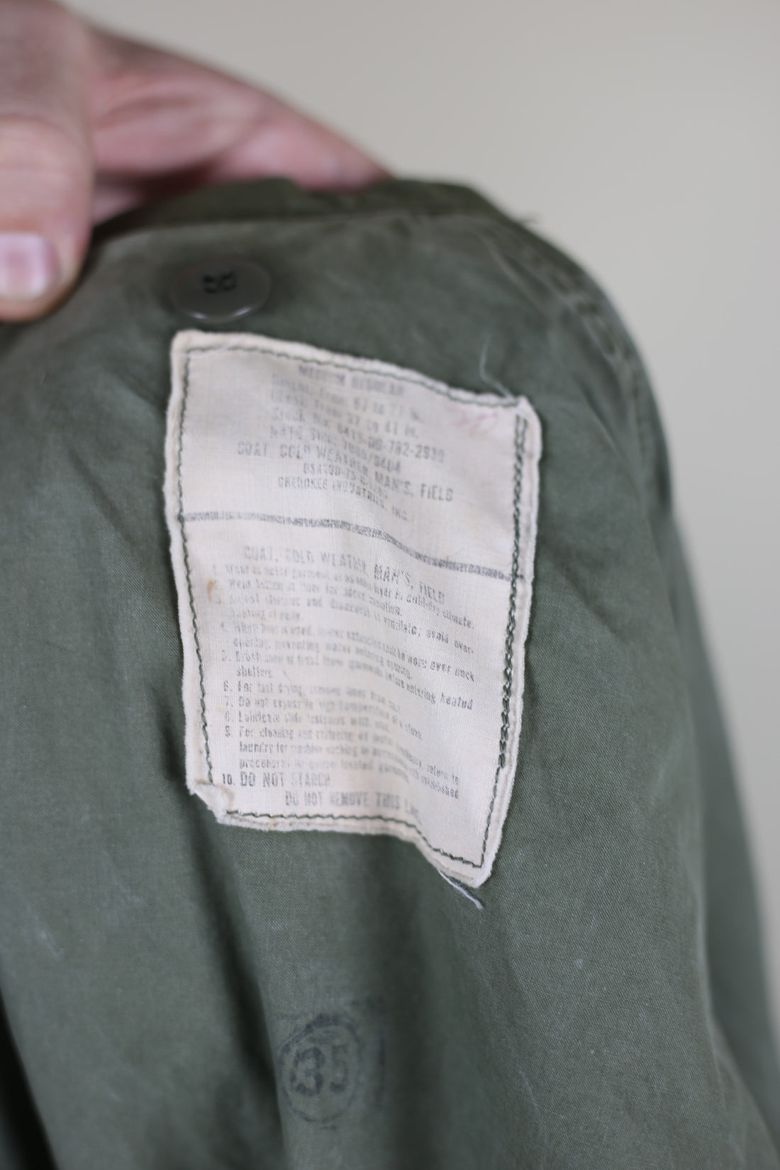 Field Jacket M-65 US ARMY 1970s   - L -