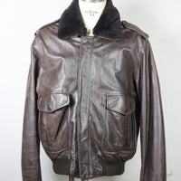 A2 23rd Bombardment Leather Jacket - L -