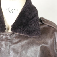 A2 23rd Bombardment Leather Jacket - L -