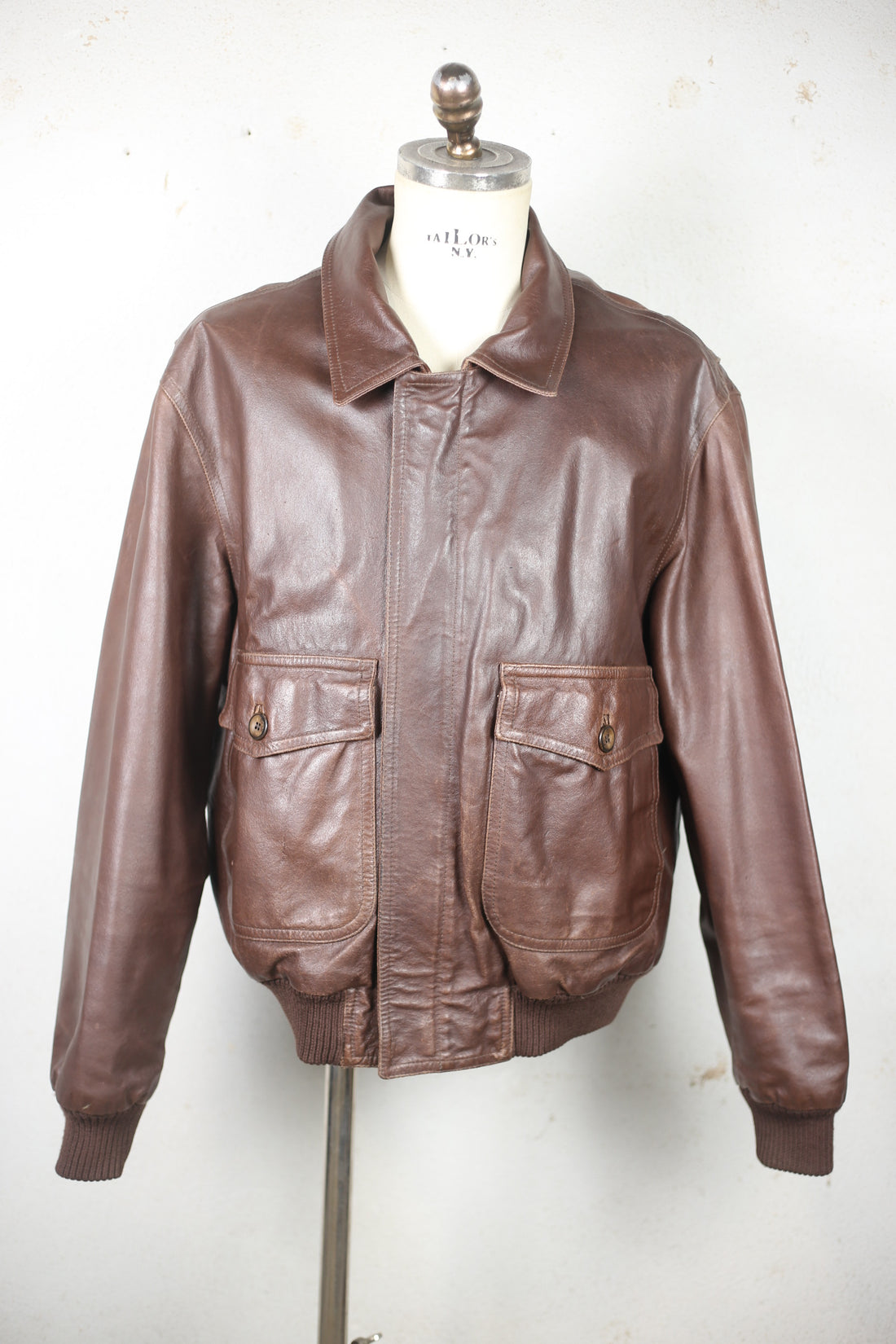 Giacca di pelle TYPE A2    - L -