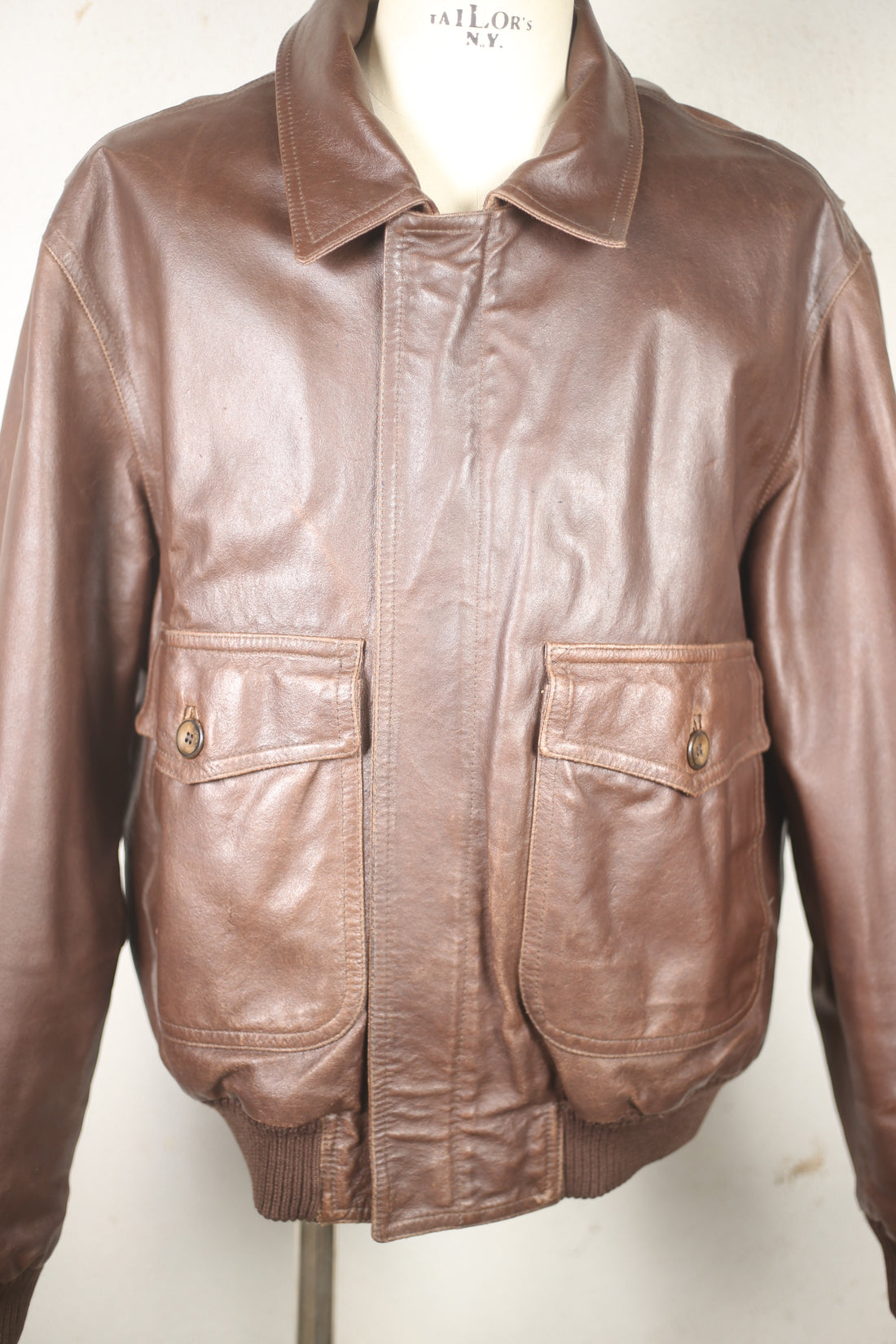 Giacca di pelle TYPE A2    - L -