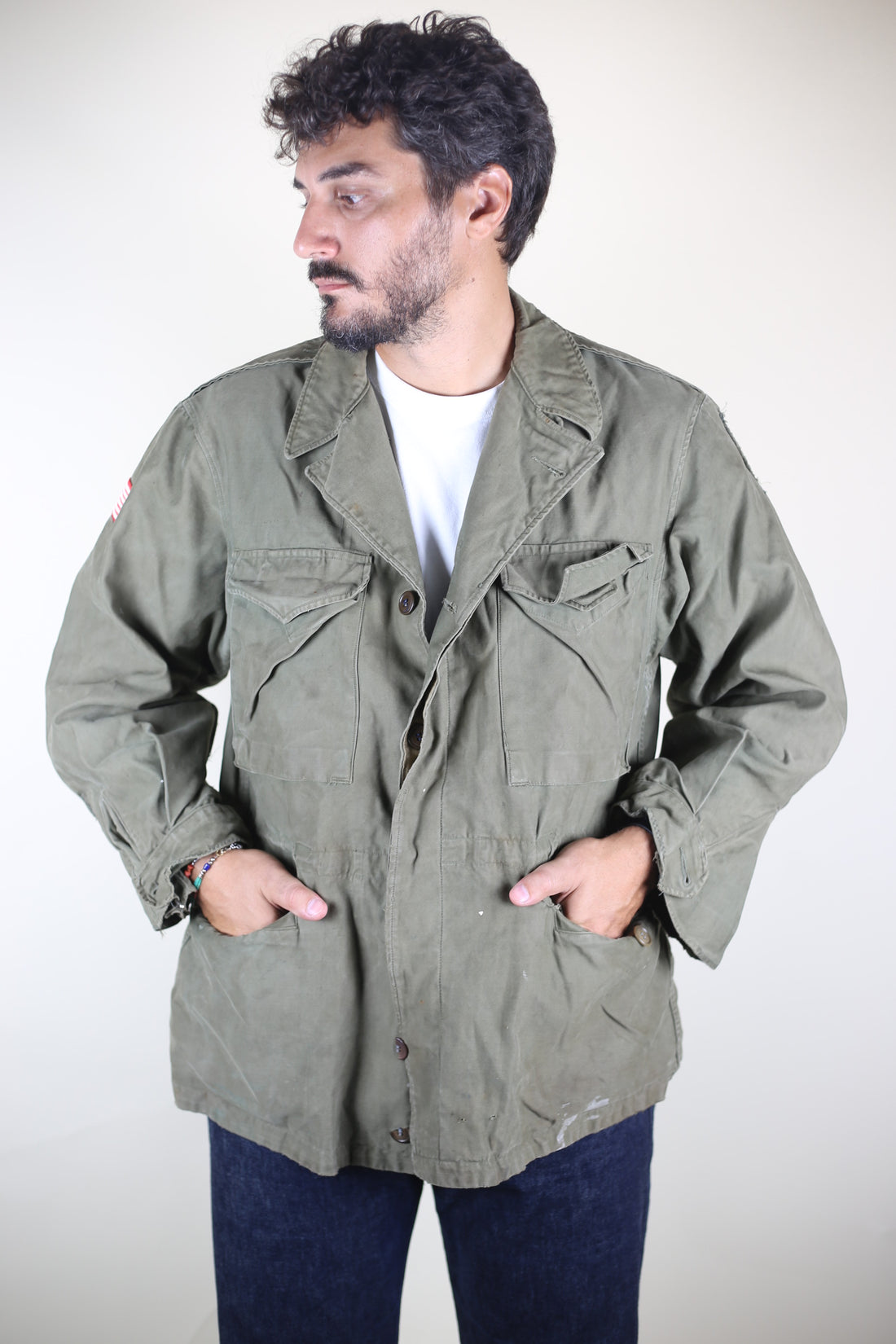 Field Jacket M-43 US ARMY 1940s - XL -