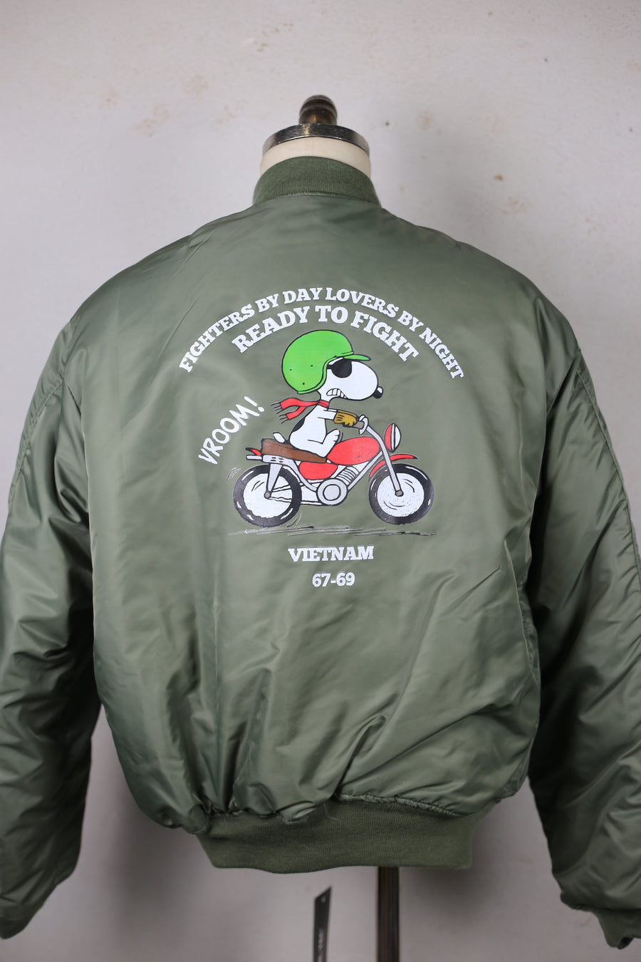 BOMBER MA 1 Snoopy biker