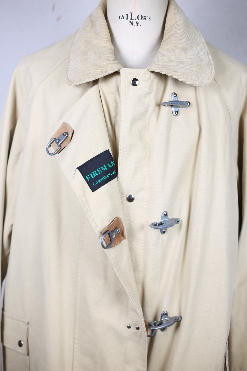 Fireman jacket vintage   4 ganci   - XL  -