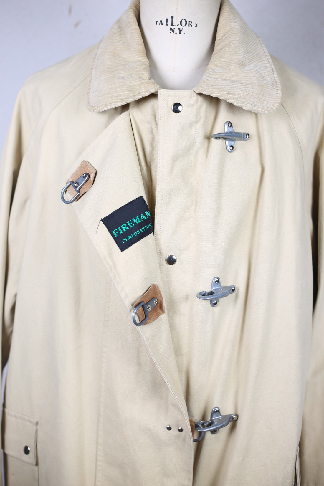 Fireman jacket vintage   4 ganci   - XL  -