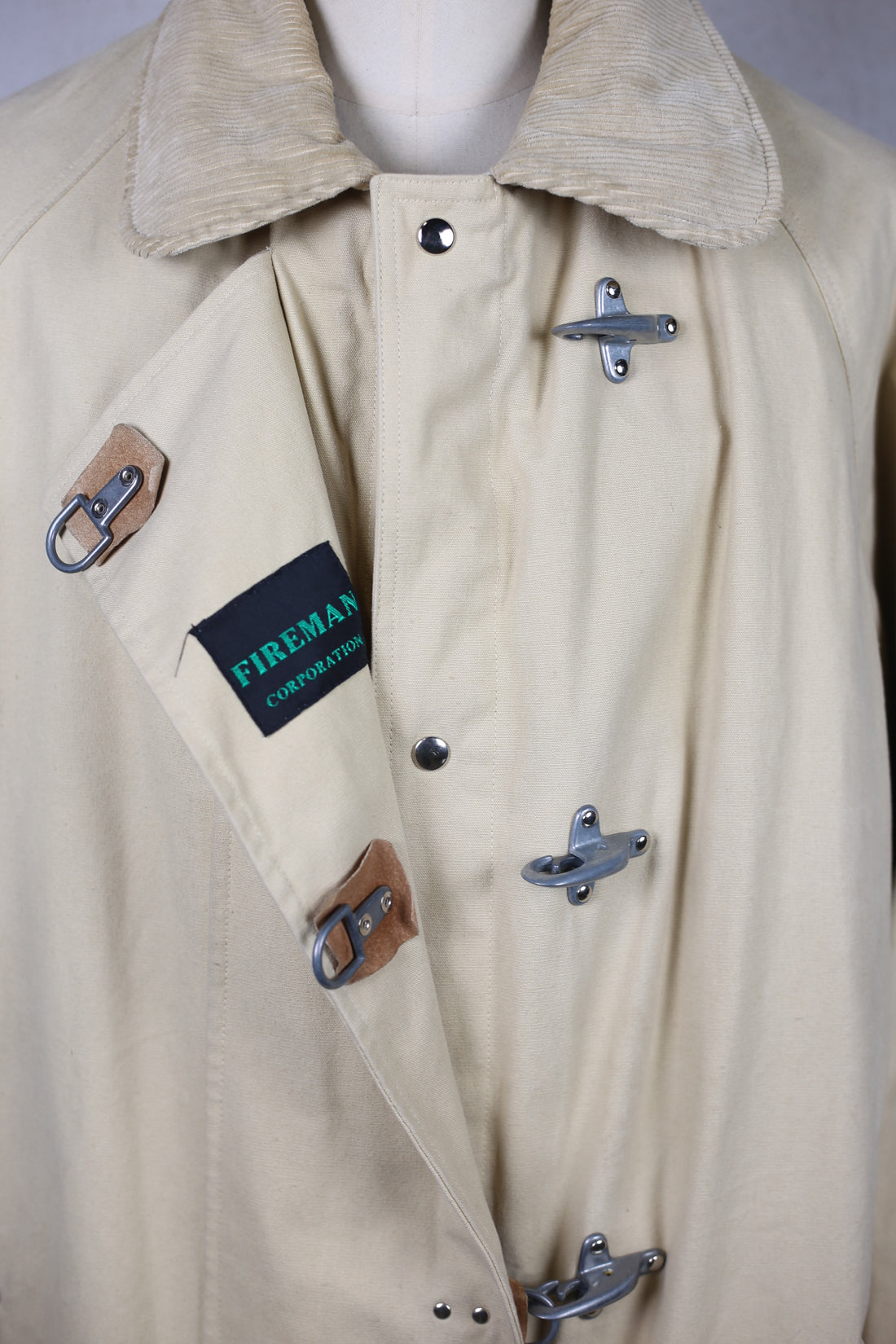 Fireman jacket vintage   4 ganci   - XL  -