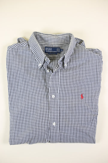 BUTTON DOWN RL SHIRT - L -