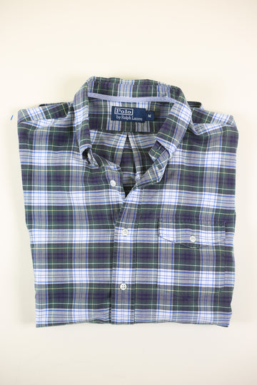 BUTTON DOWN RL SHIRT - M -