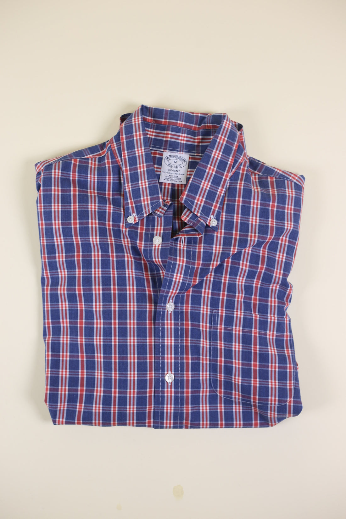 CAMICIA BUTTON DOWN BROOKS BROTHERS  -  M -