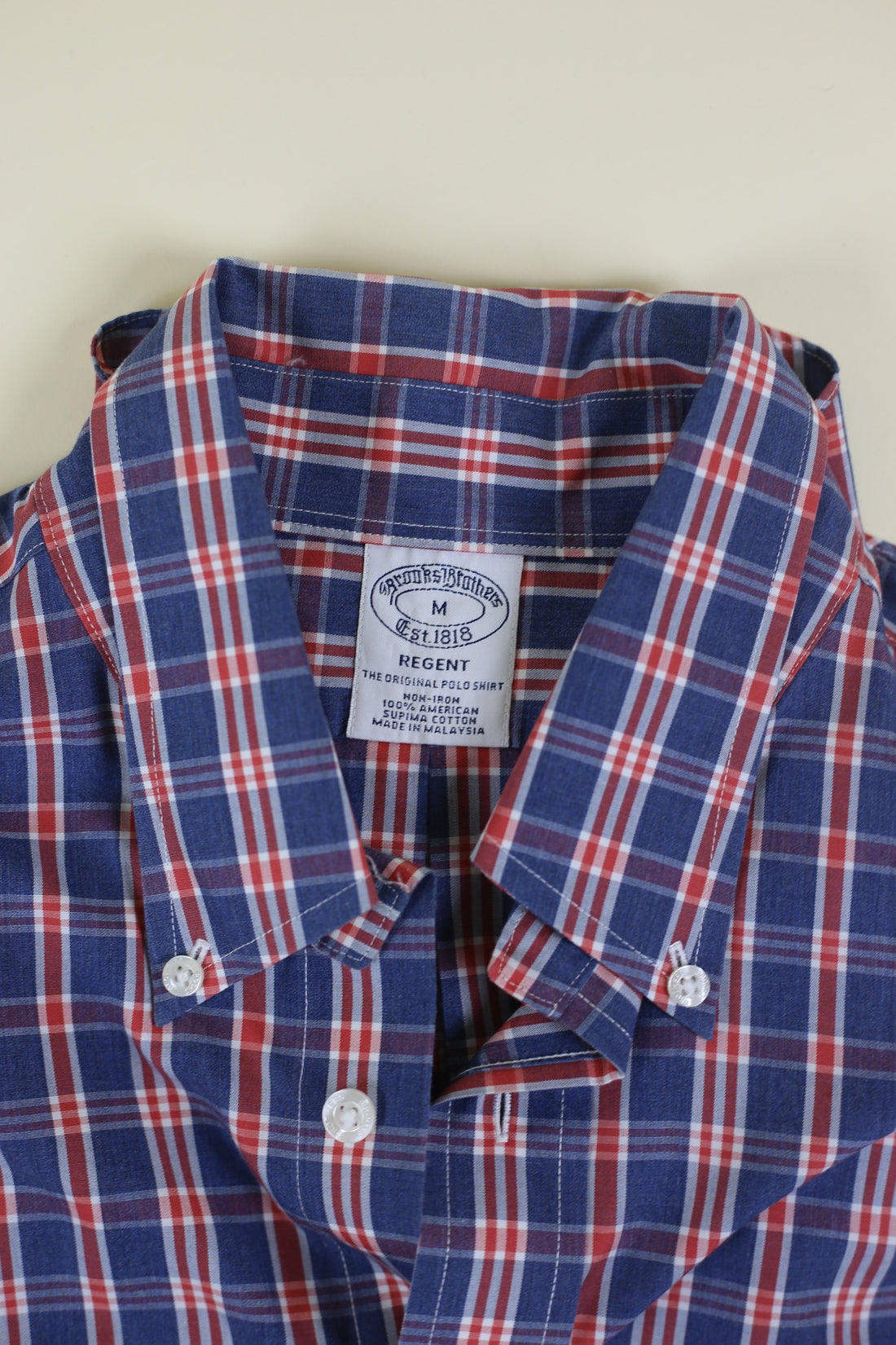 BUTTON DOWN BROOKS BROTHERS SHIRT - M -