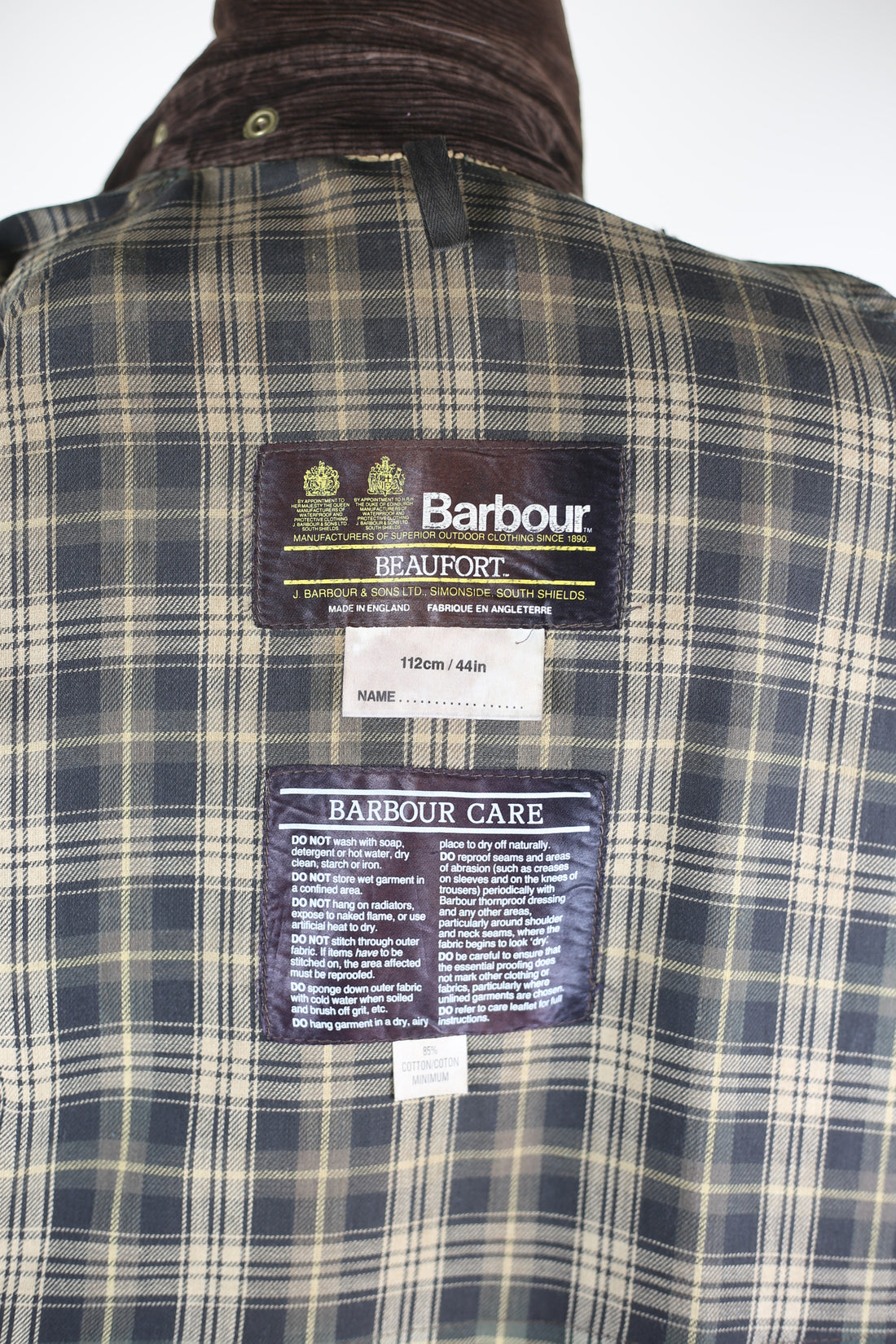 Barbour Beaufort  con spilla  -L/XL-