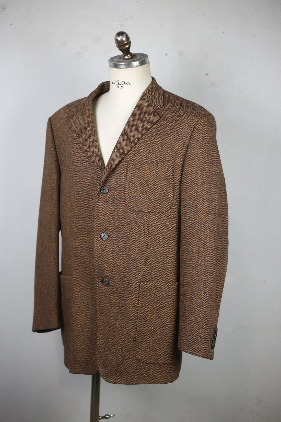 Tweed Jacket - L -