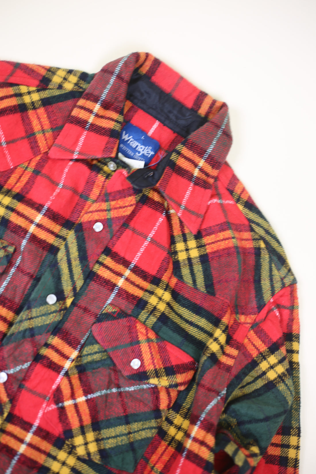 Plaid shirt Wrangler  -L-