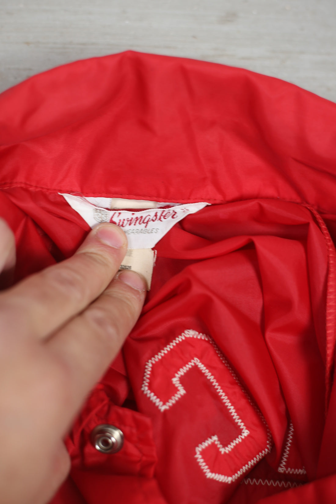 NYLON JACKET MADE IN USA - XL -