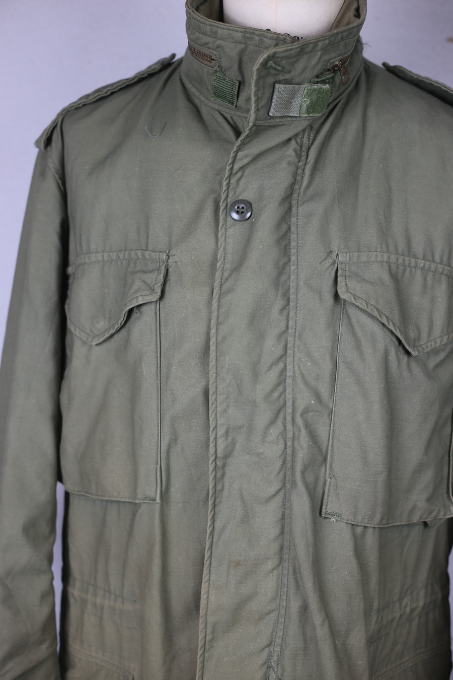 Field Jacket M-65 Us ARMY Alpha Industries - L - ( MEDIUM REGULAR )
