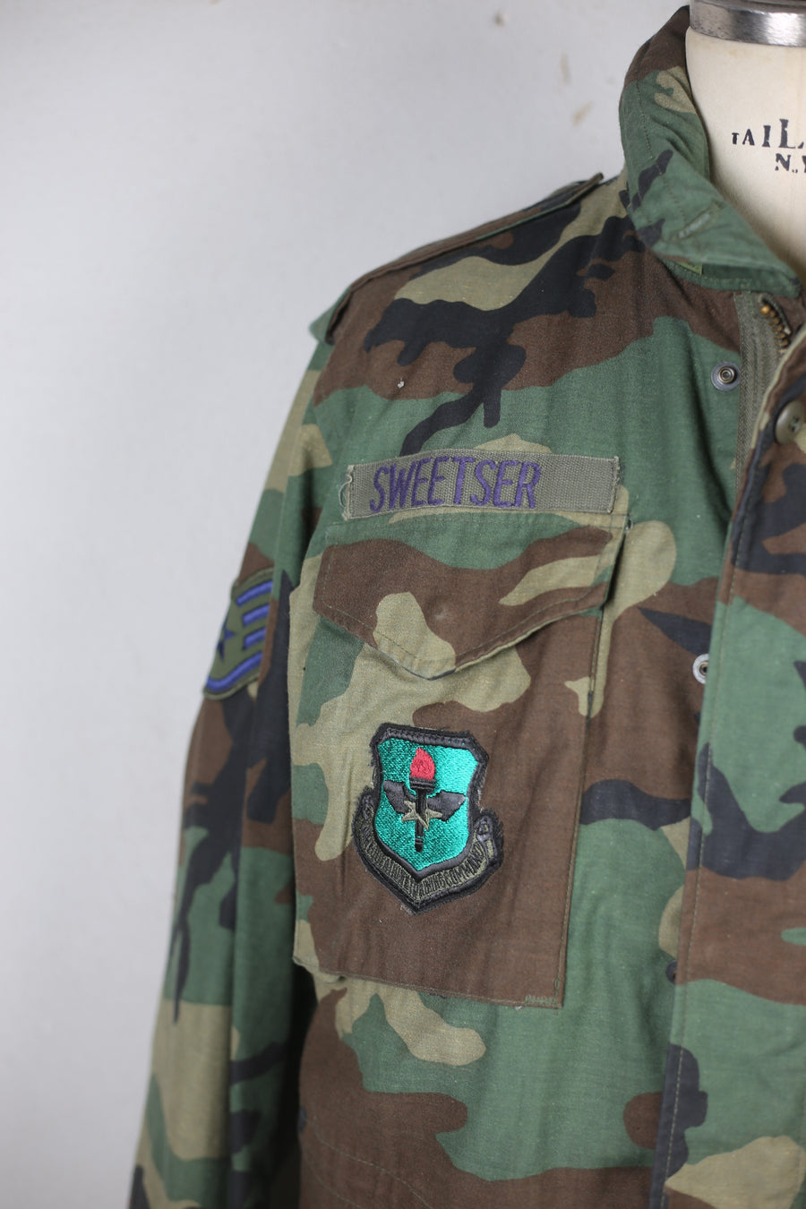 Field Jacket M-65 Us AIR FORCE - M it - (SMALL LONG USA) 