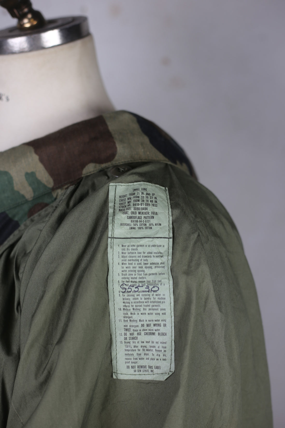 Field Jacket M-65 Us AIR FORCE - M it - (SMALL LONG USA) 