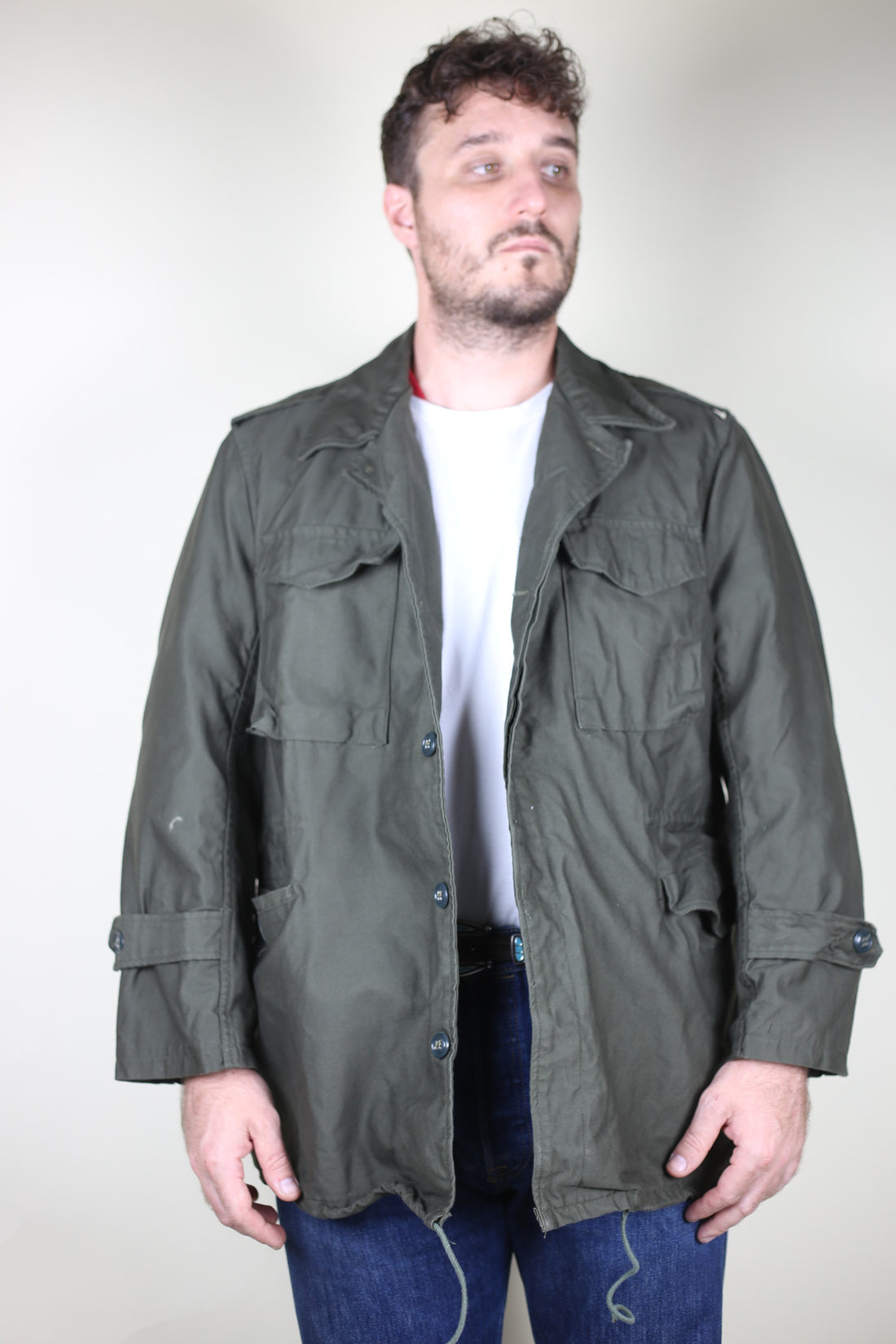 Field Jacket M-43  Esercito GRECO  - L -