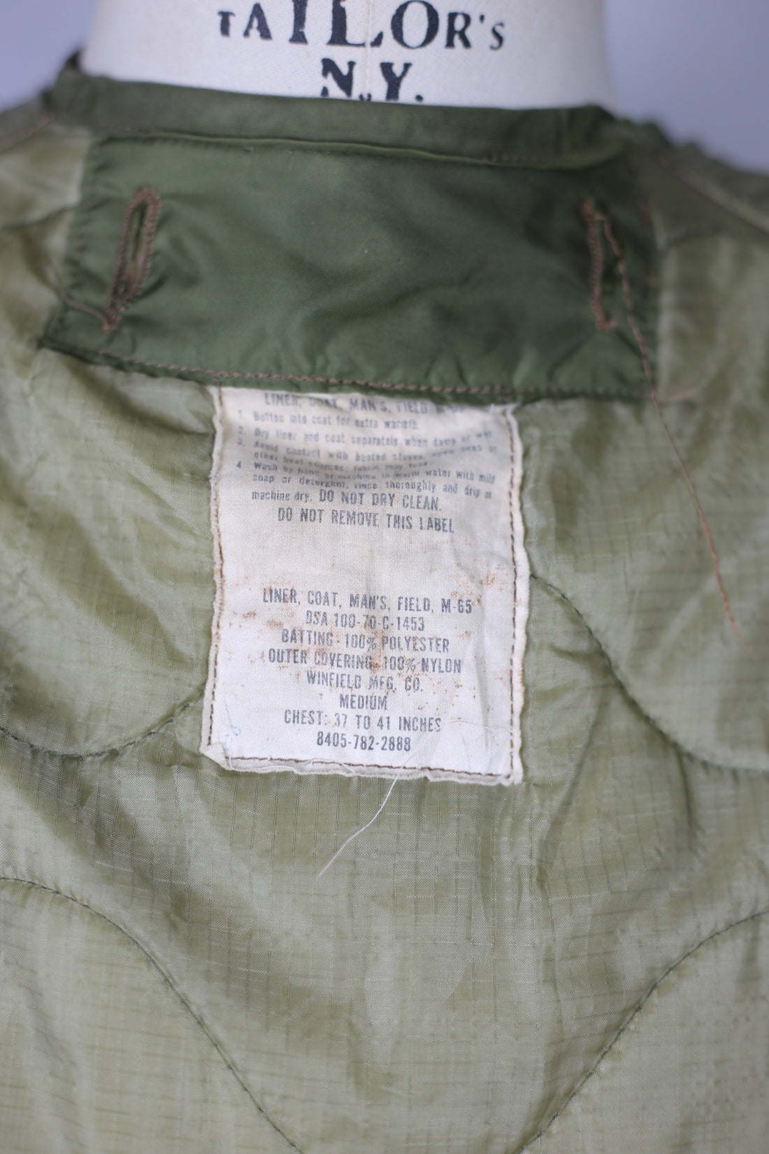 Liner M65 us army vintage -MEDIUM -