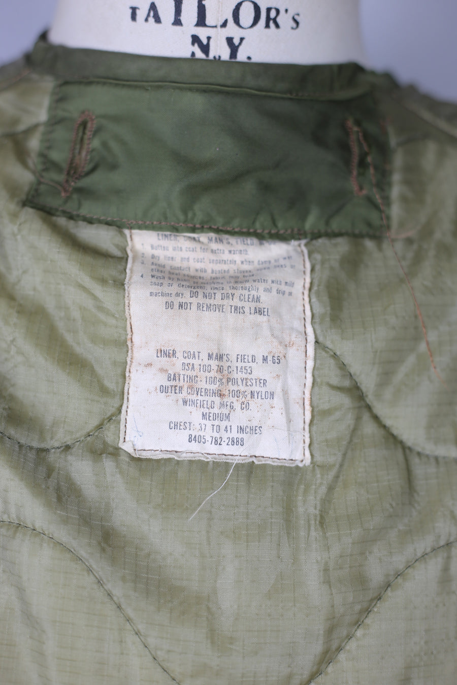 Liner M65 us army vintage -MEDIUM -