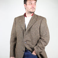 Giacca monopetto Harris tweed - L  -
