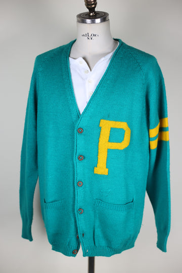 COLLEGE CARDIGAN - L -