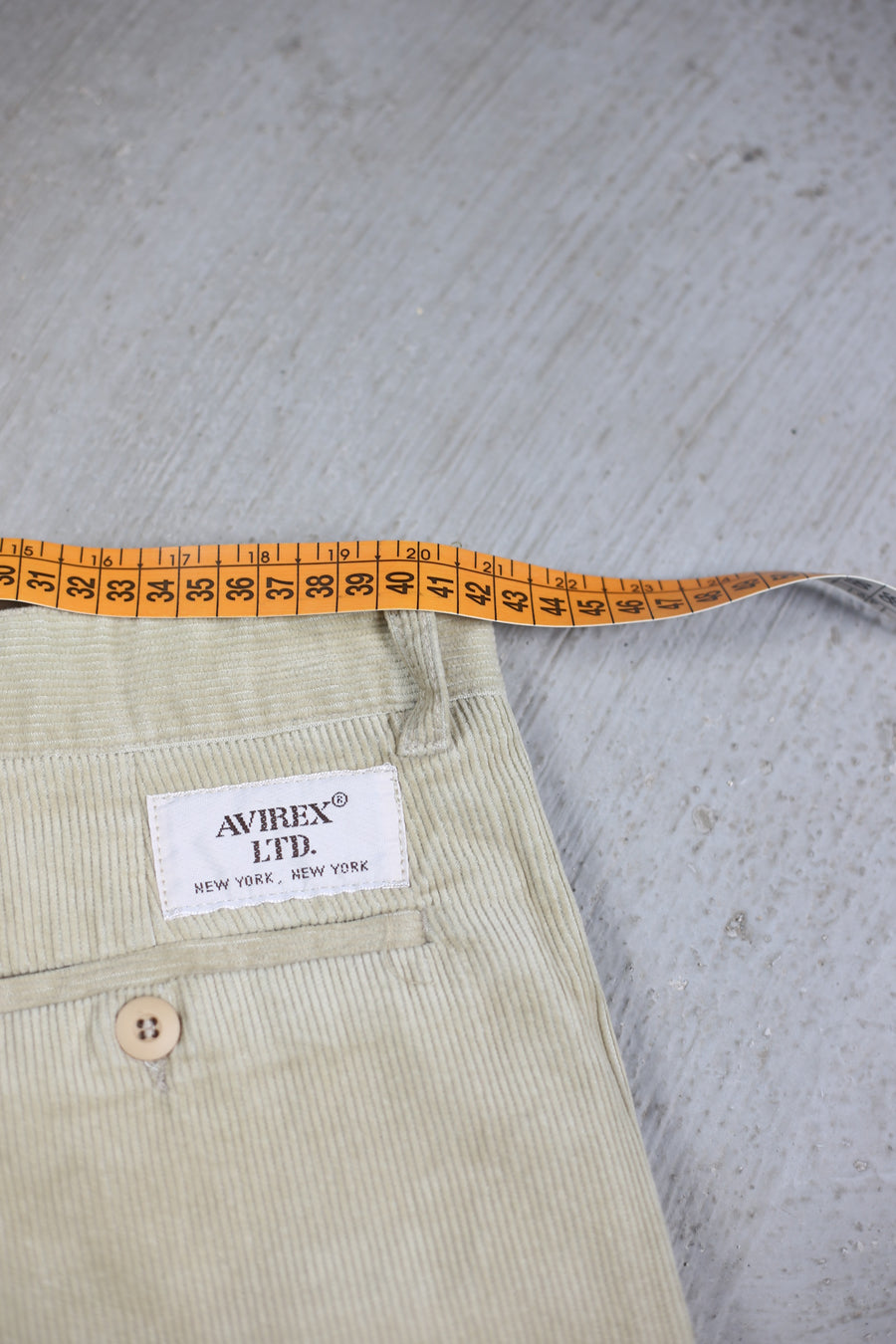 CHINO IN VELLUTO AVIREX