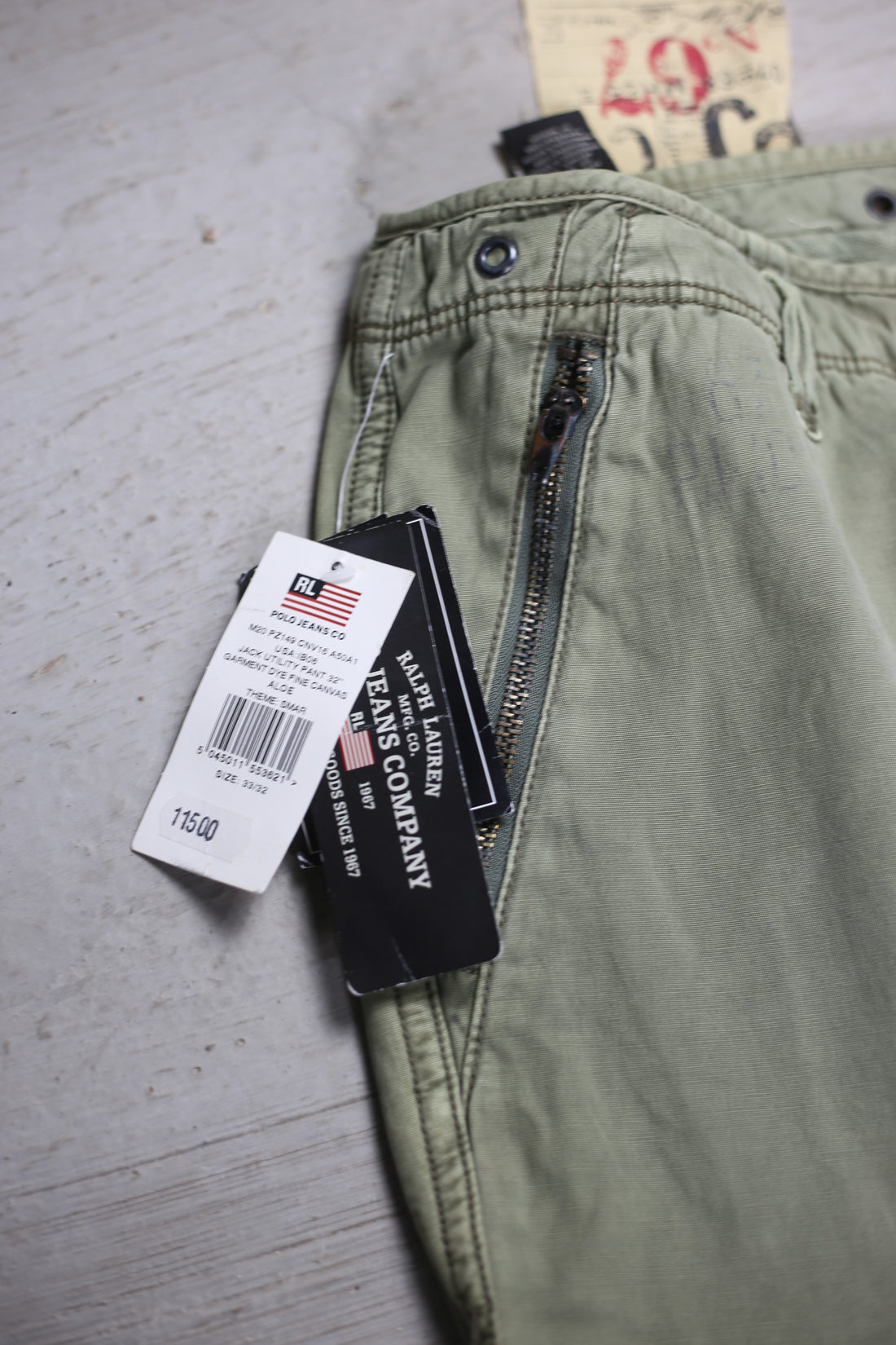 CHINO MILITARY RL -W33-