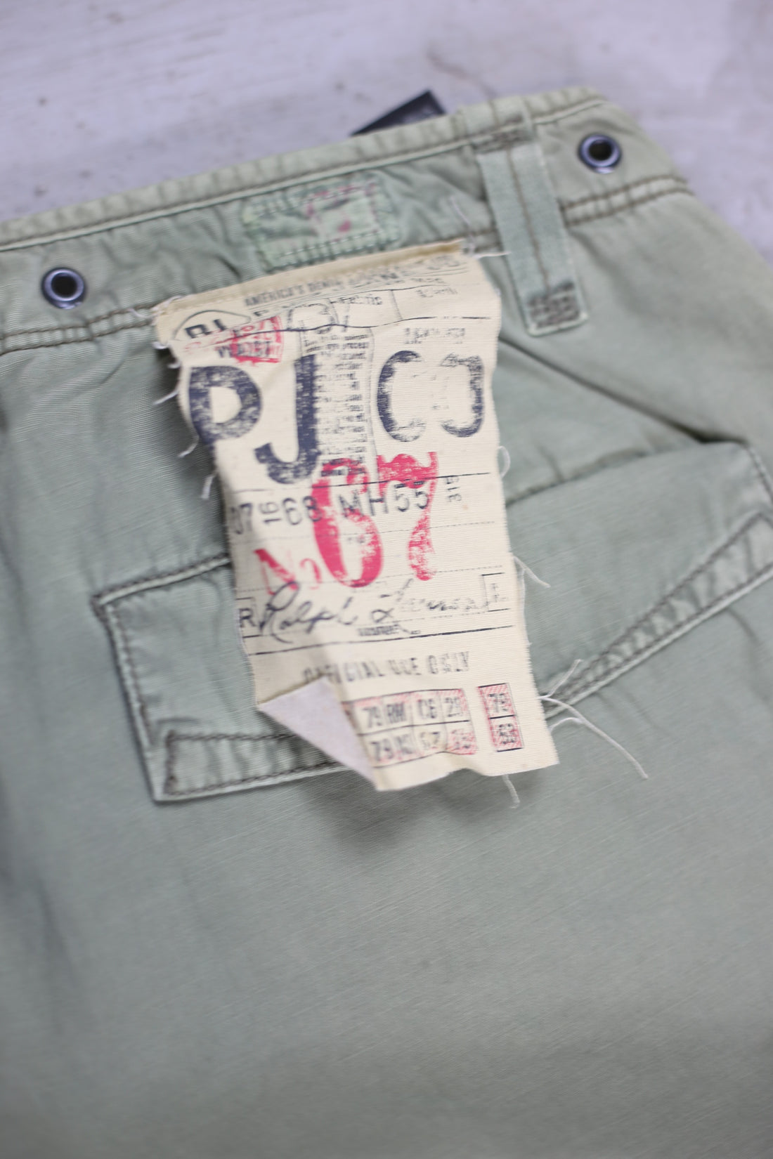 CHINO MILITARY RL -W33-