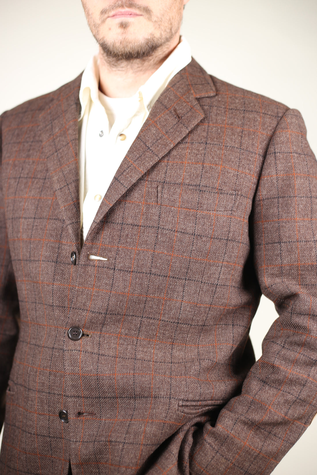 Giacca monopetto in  tweed - L  -