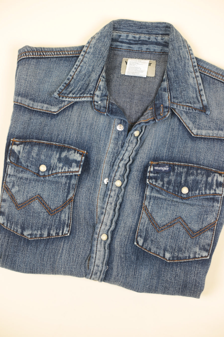 Camicia di jeans  vintage Wrangler