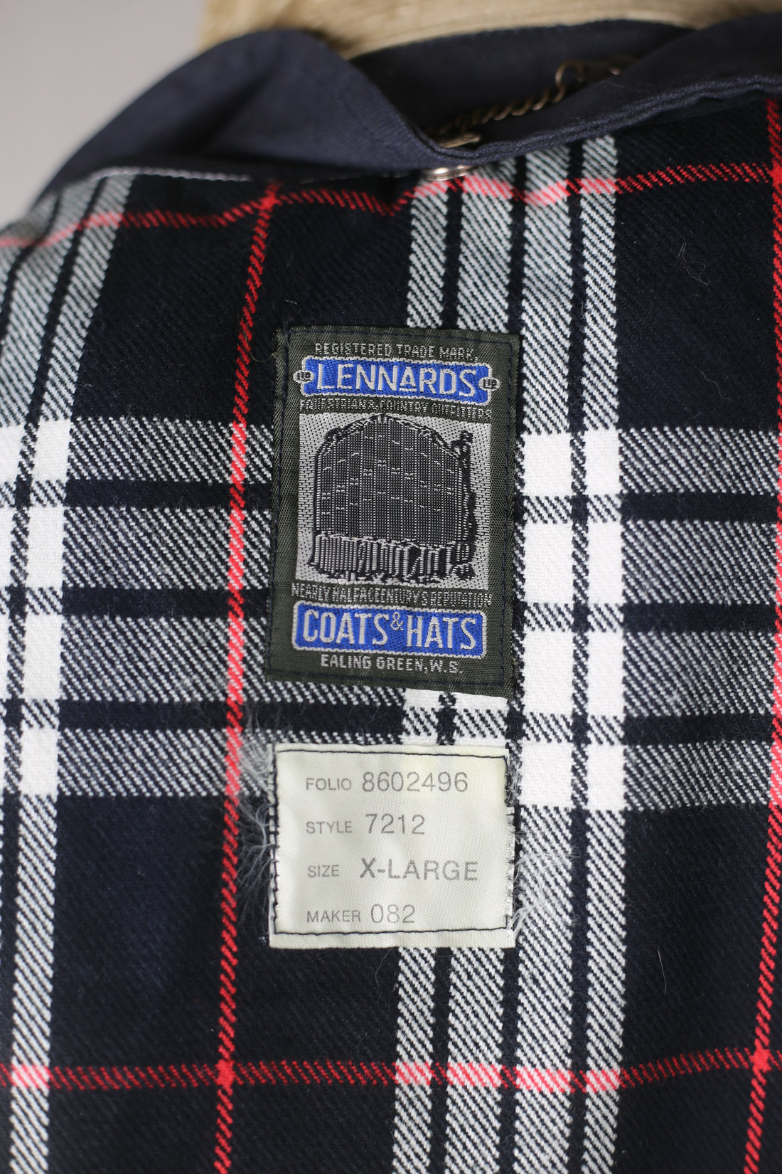 GIACCA LENNARDS vintage   4 GANCI    -  XL  -