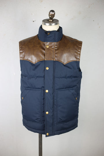 DOWN VEST VINTAGE - S -