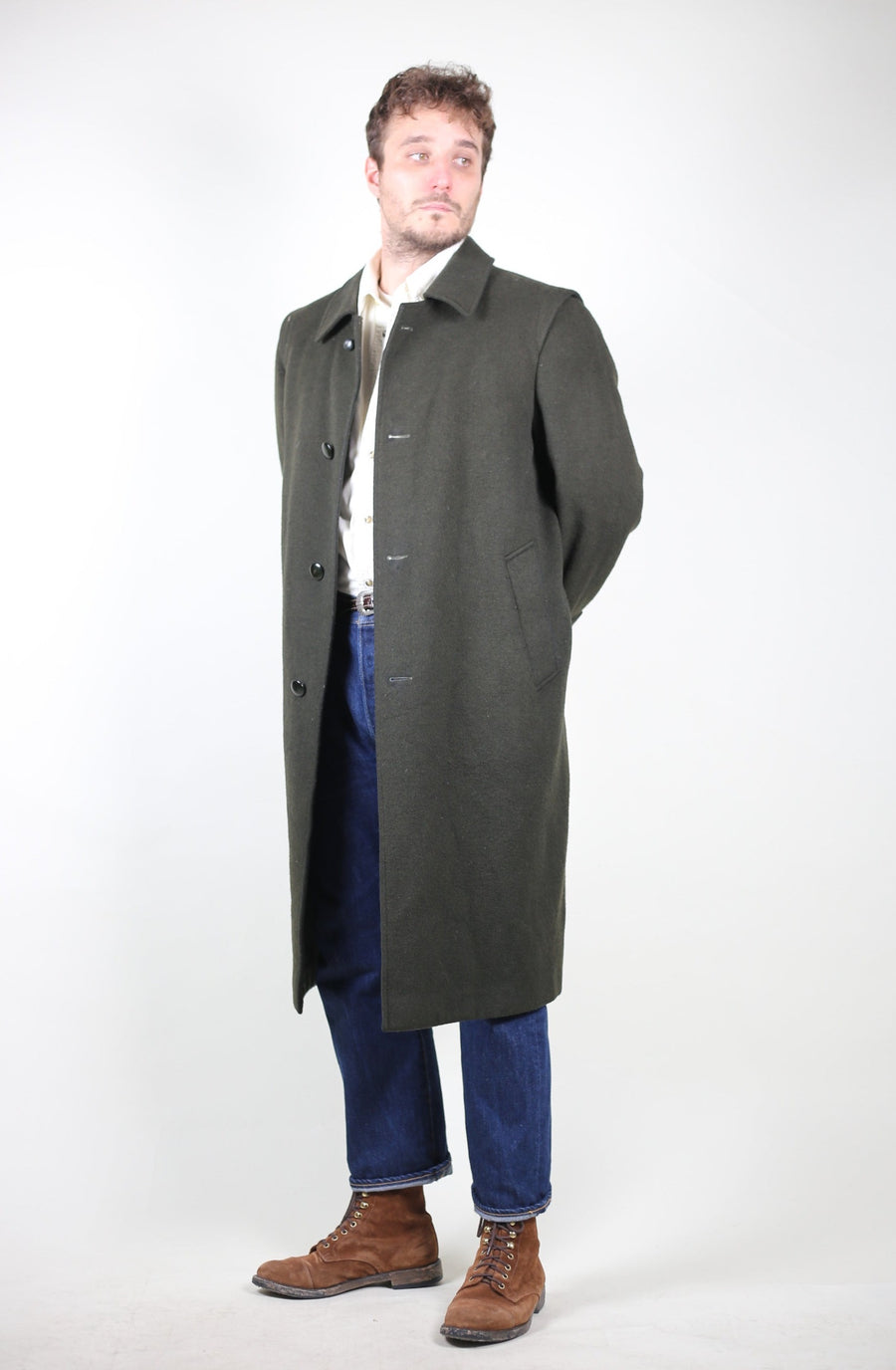 Loden Herno  Vintage - L -