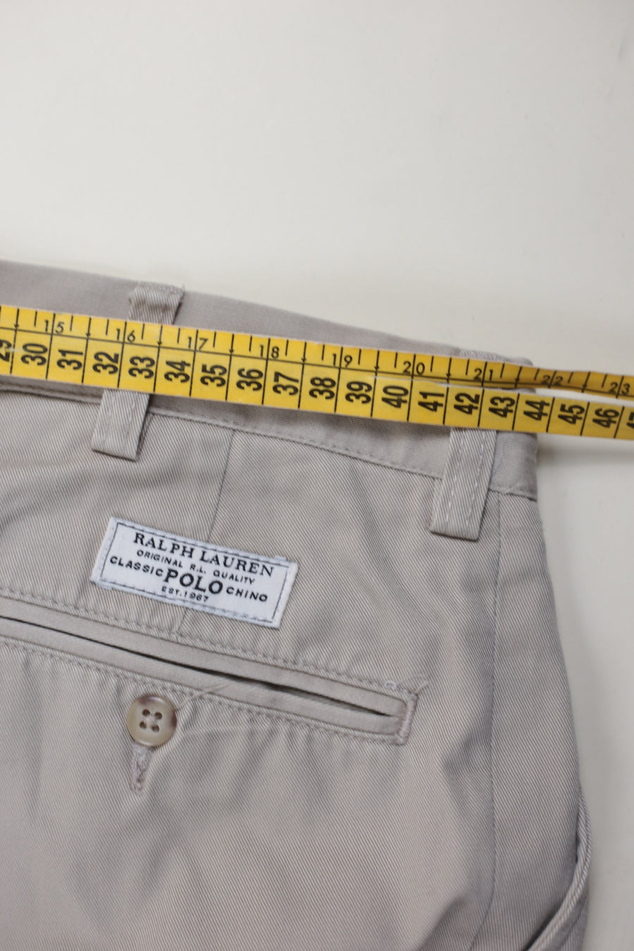 Chino  con pence  vintage  RL   - W34   48 50 IT -