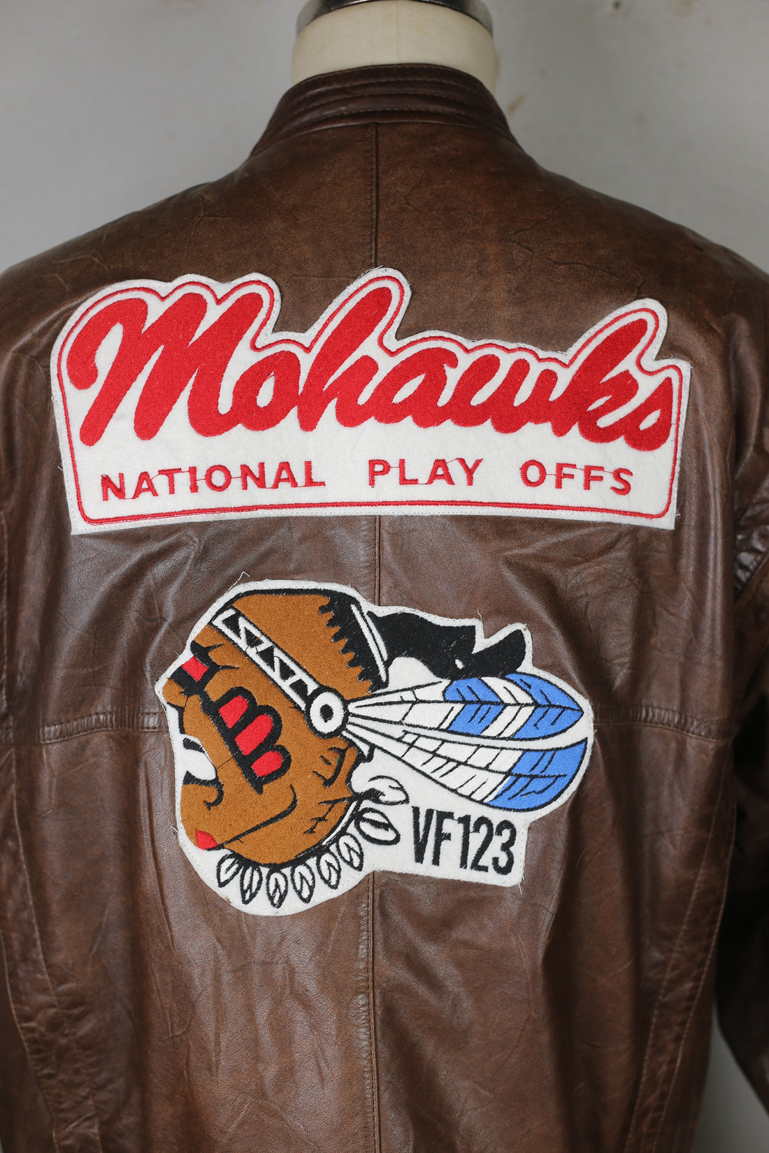 Giacca di pelle mohawks-  L/XL -