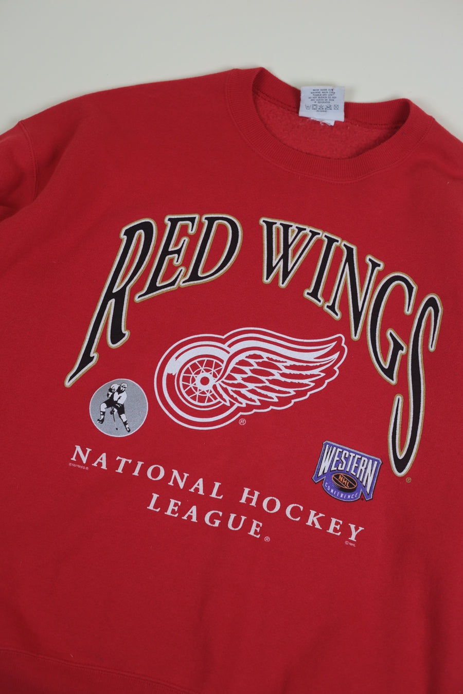 RED WINGS sweatshirt MADE IN USA - XL -