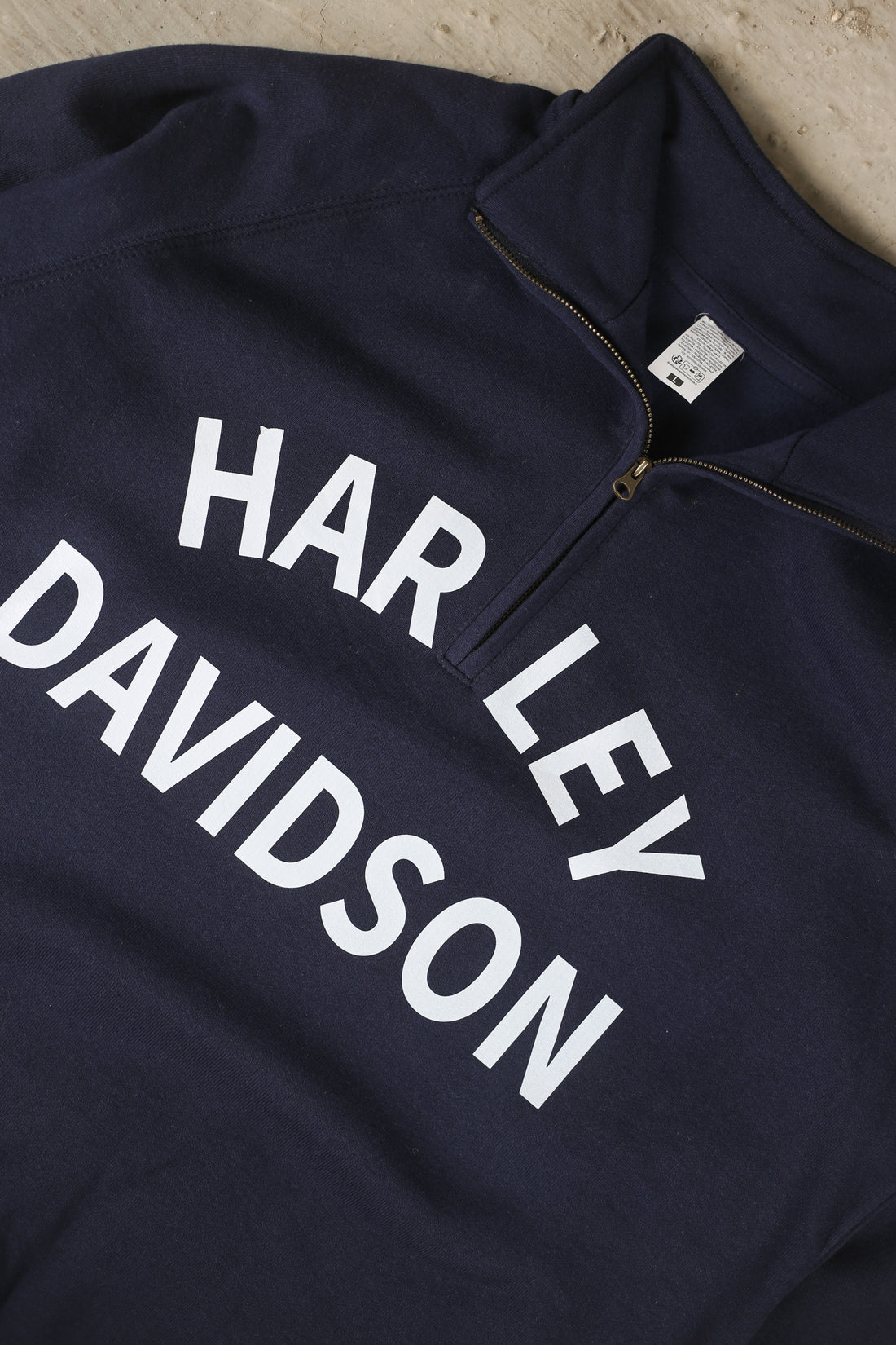 Felpa raglan Halph zip H.D.