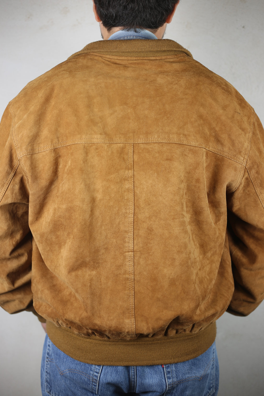 Real leather reindeer jacket - XL it -