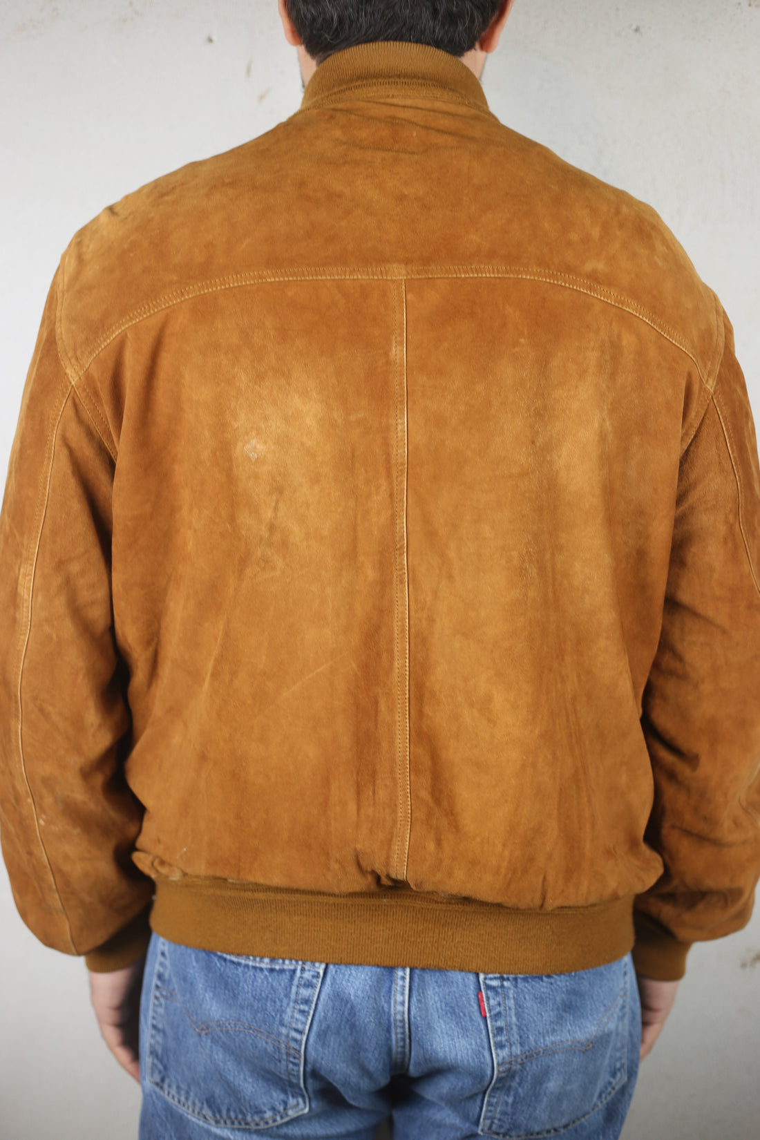 Real leather reindeer jacket - XL it -