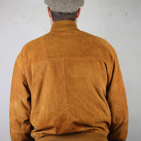 Real leather reindeer jacket - L -