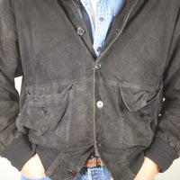 Real leather reindeer jacket - XL it -