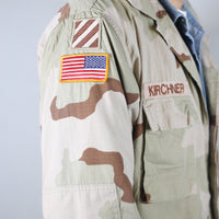 GIACCA DESERT  WOODLAND  Us  ARMY AIRBORNE    -  XL - (LARGE REGULAR)