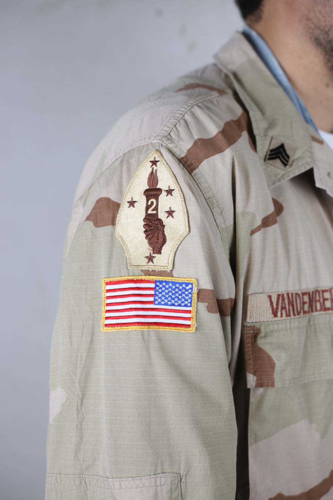 GIACCA DESERT  WOODLAND  Us  ARMY   -  XL - (LARGE REGULAR)