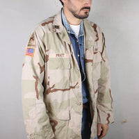 GIACCA DESERT  WOODLAND  Us  ARMY   -  XL - (LARGE LONG)