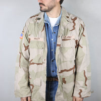 GIACCA DESERT  WOODLAND  Us  ARMY   -  XL - (LARGE LONG)