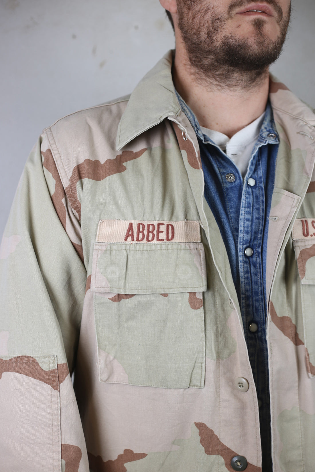 GIACCA DESERT  WOODLAND  Us  Marines   -   L - (MEDIUM LONG)