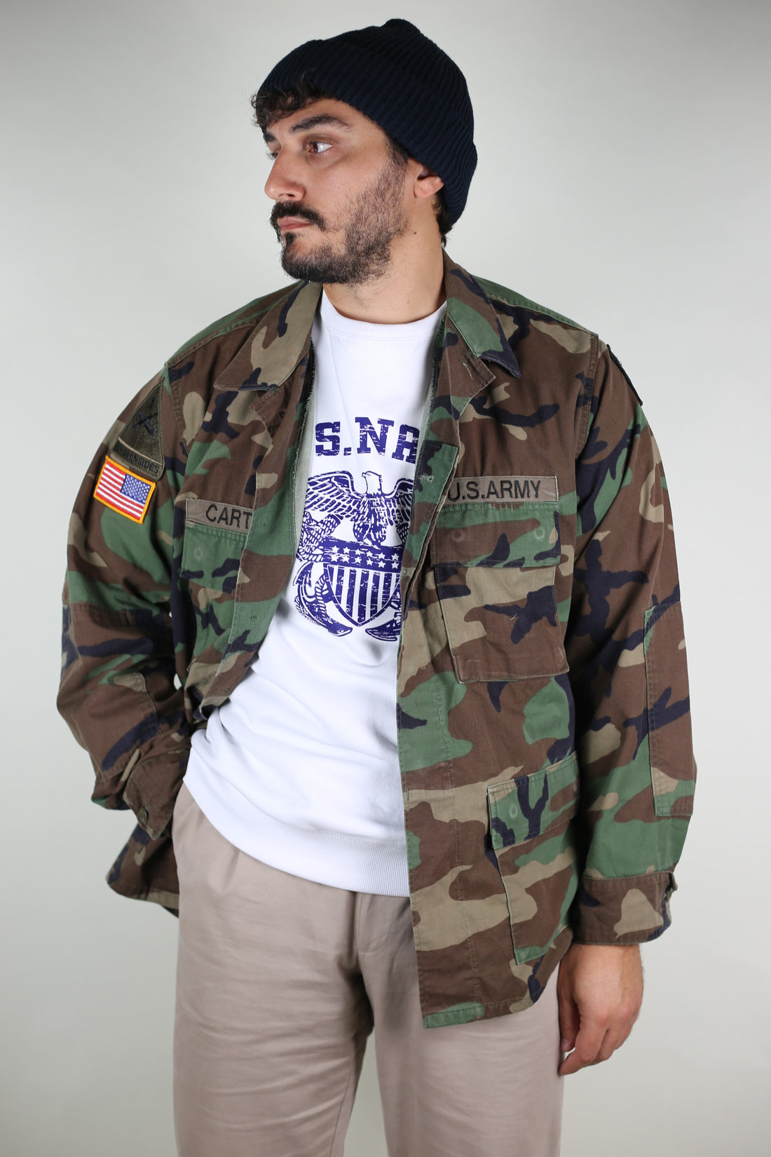 GIACCA CAMOUFLAGE WOODLAND Us ARMY XL – bunkerdepot