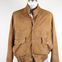 Real leather reindeer jacket - M -