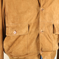 Real leather reindeer jacket - M -